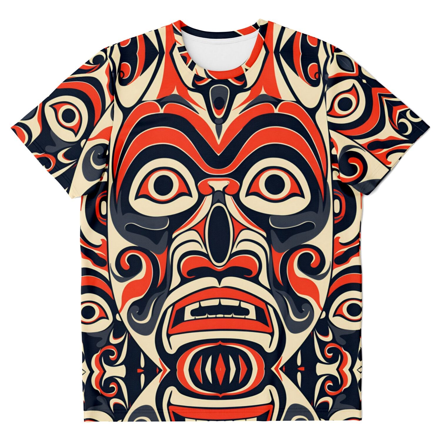 T-shirt - Columbian Totem Art - Nine Worlds Gear