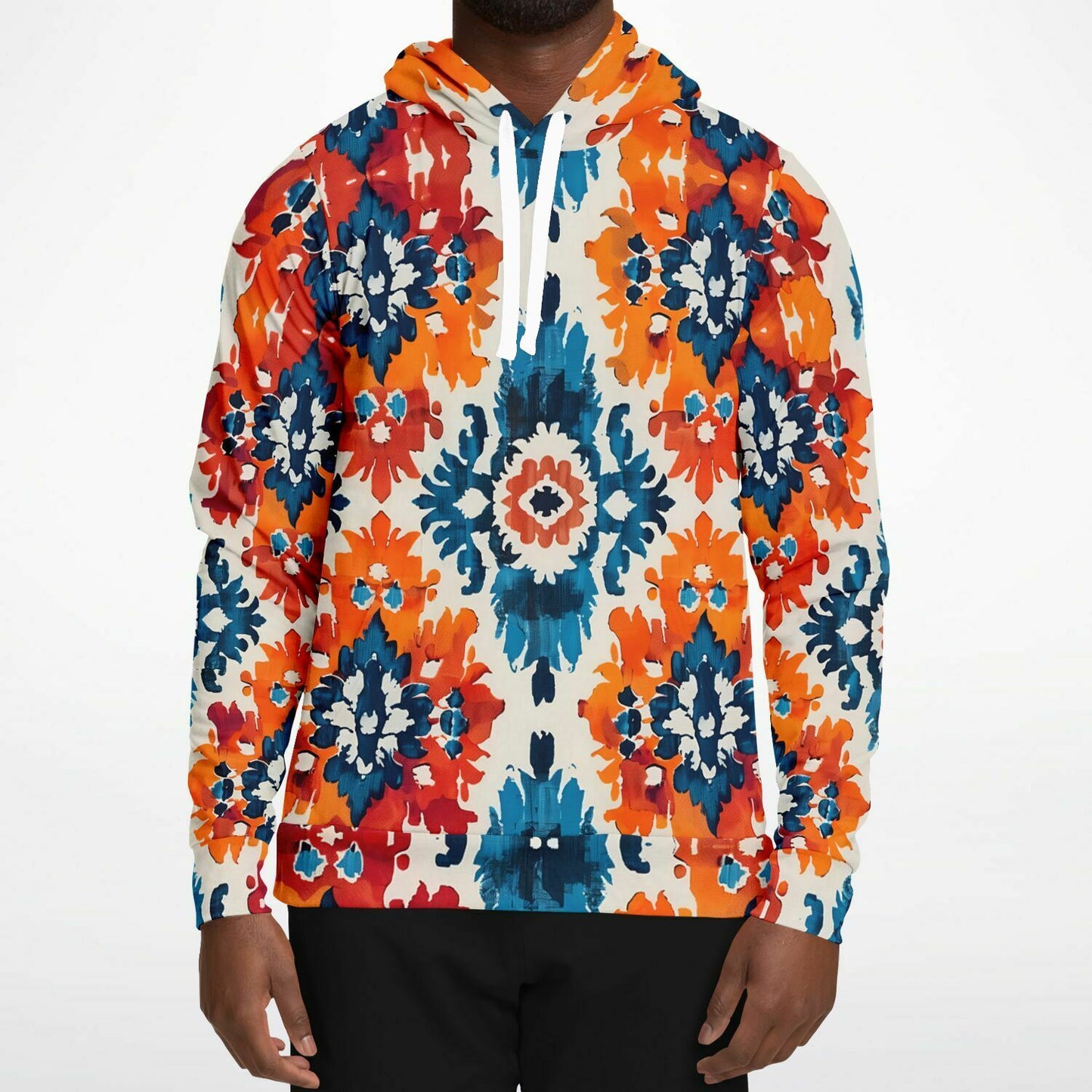 Fashion Hoodie - Ecuadorian Ikat - Nine Worlds Gear