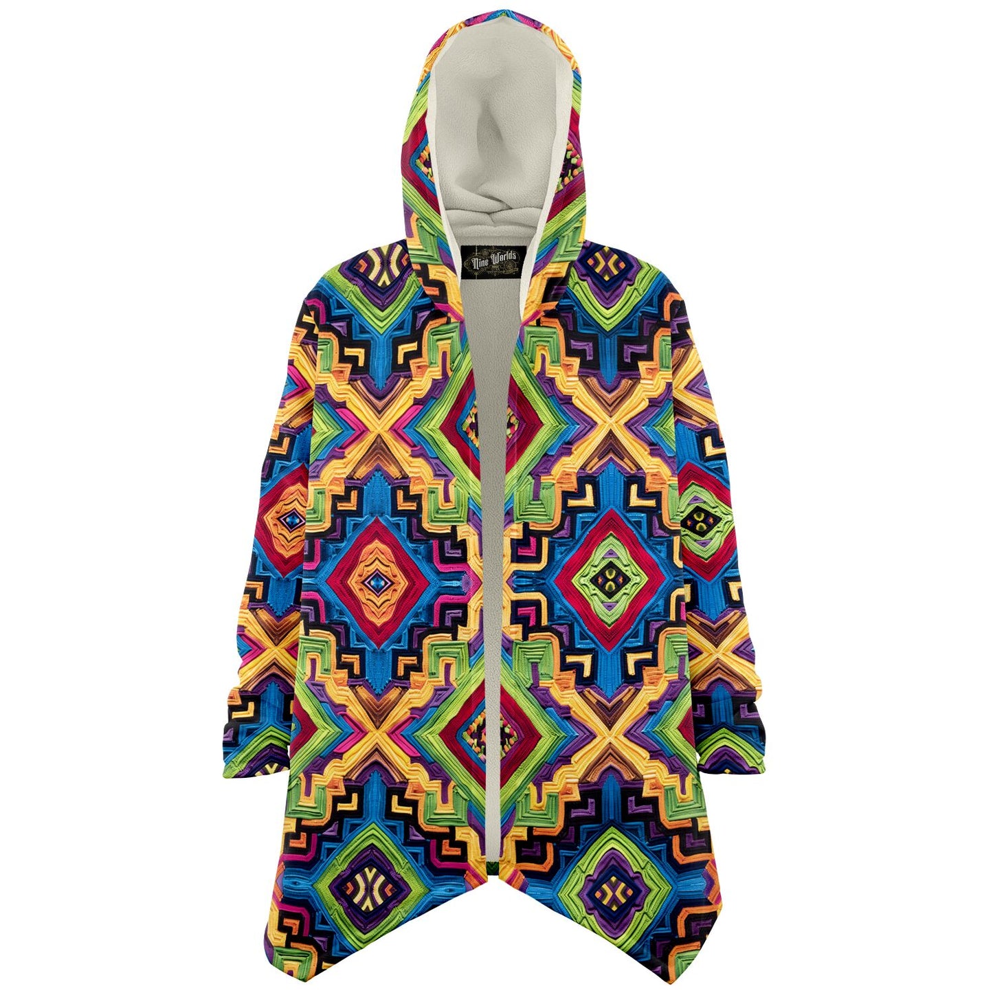 Microfleece Cloak - Columbian Wayuu - Nine Worlds Gear