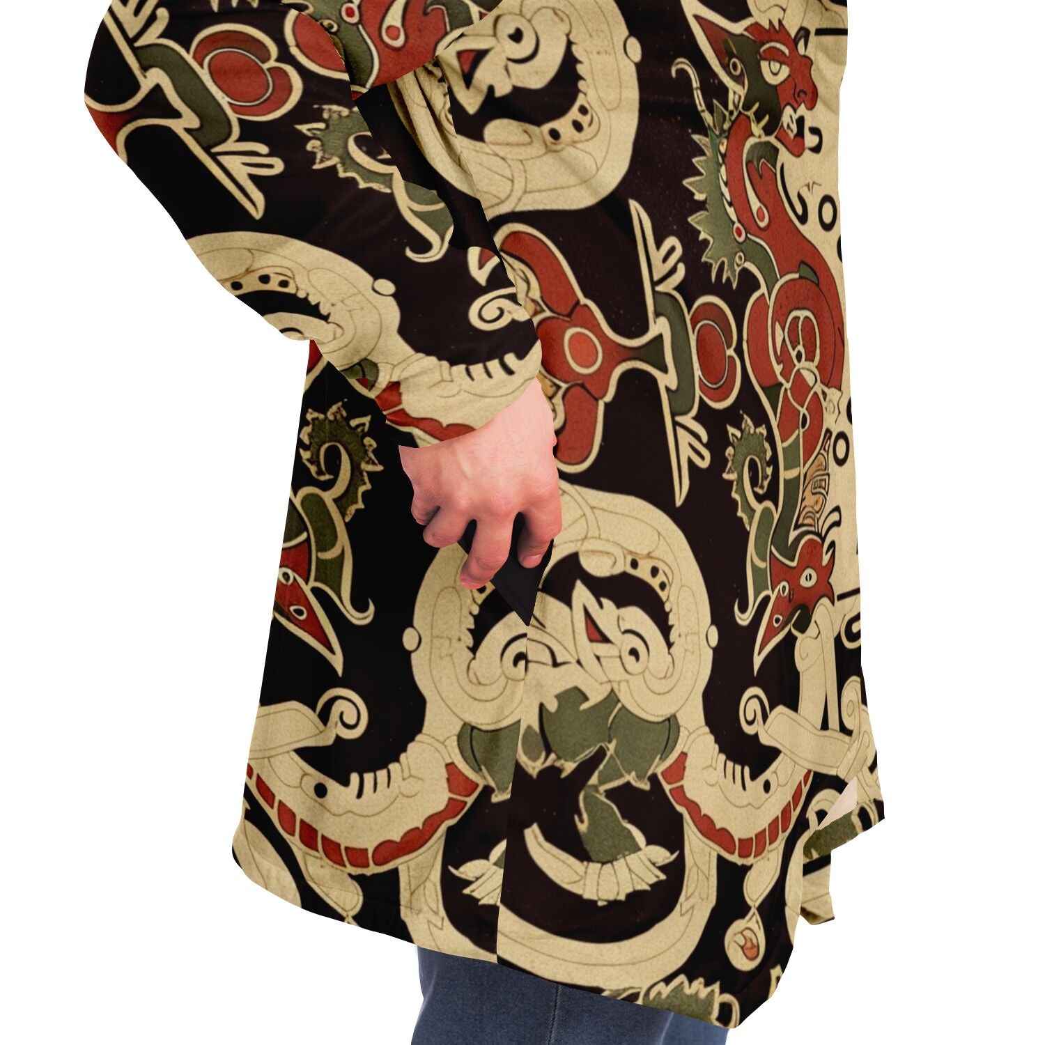 Microfleece Cloak -Norse  Viking & Mythology  Collection - Mammen Style - Nine Worlds Gear