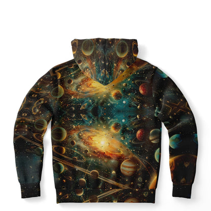 Fashion Hoodie - Space Universe - Nine Worlds Gear